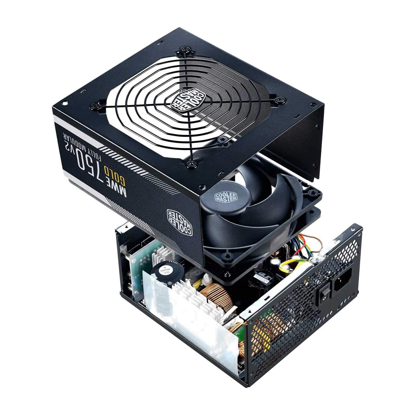 Nguồn Máy Tính Cooler Master MWE GOLD 750-V2 750W (80 Plus Gold/Màu Đen)